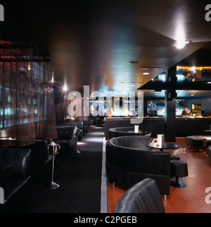 Das Penthouse, London. Barbereich. Stockfoto