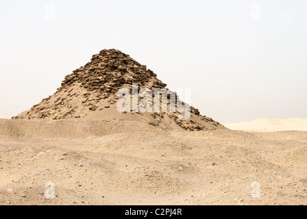 Pyramide von Userkaf - Nekropole Sakkara, Unterägypten Stockfoto