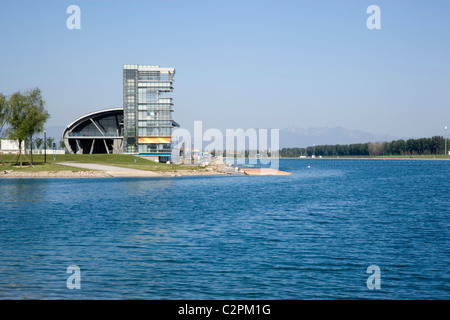 Olympischen Spiele in Peking 2008 - Shunyi Olympia Rudern-Kanu-Park. Stockfoto