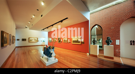 Ian Potter Museum of Art - Melbourne-Australien. Stockfoto