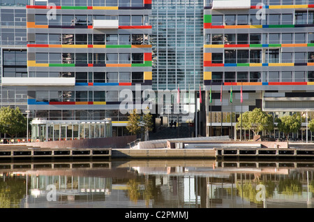 National Australia Bank Headquarters, Docklands, Melbourne. Stockfoto