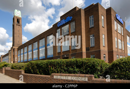 Gillette HQ in Westlondon Gillette Ecke Stockfoto