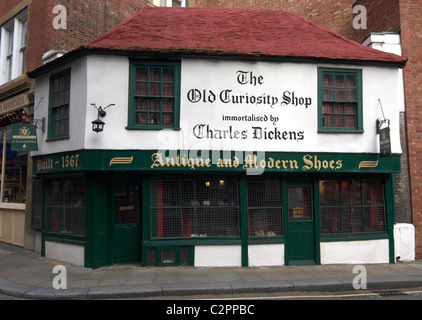 Charles Dickens "Old Curiosity Shop" Stockfoto