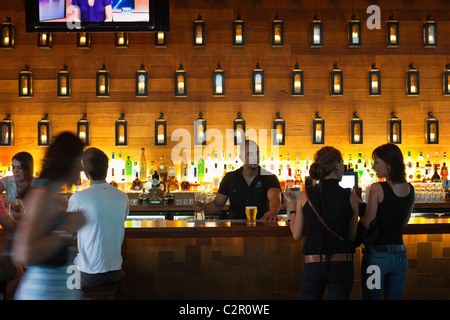 Salz-Hausbar. Marina Point, Cairns, Queensland, Australien Stockfoto