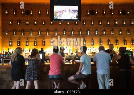 Salz-Hausbar. Marina Point, Cairns, Queensland, Australien Stockfoto