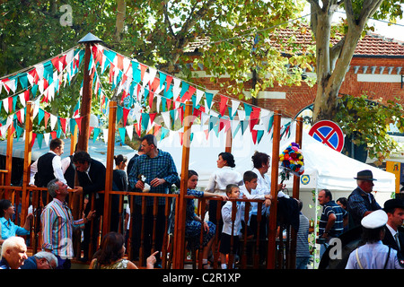 Douja d ' or Asti Festival Delle Sagre Essen und Wein, alte Traditionen, kulturelle Veranstaltungen und Kunst Italian Lifestyle Stockfoto