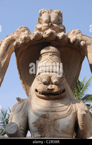 Lakshmi Narasimha Tempel, Weltkulturerbe Stockfoto