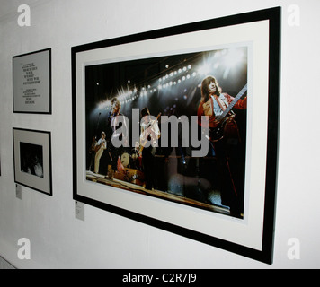 Atmosphäre-Vernissage von Ethan Russell "lassen Sie es bluten: die Rolling Stones U.S. Tour 1969' London, England - 22.05.08 Stockfoto