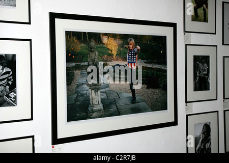 Atmosphäre-Vernissage von Ethan Russell "lassen Sie es bluten: die Rolling Stones U.S. Tour 1969' London, England - 22.05.08 Stockfoto