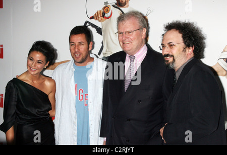 Emmanuelle Chriqui, Adam Sandler, Howard Stringer und Robert Smigel New Yorker Premiere von ' Don't Sie mit Zohan an bei Mess' der Stockfoto