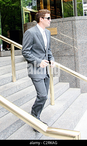 David Boreanaz 'Knochen' Sterne verlassen seine Manhattan Hotel New York City, USA - 15.05.08 Ray Filmano / Stockfoto