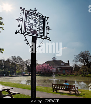 Die Wealden Goudhurst. Stockfoto