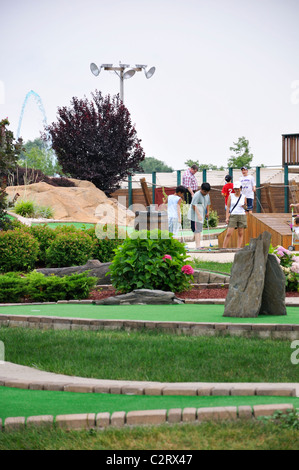 Verlorene Schatz Minigolfanlage, Ronks, Pennsylvania, USA Stockfoto