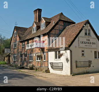 Land-Kneipen bis zum Verkauf. Dies ist das Lickfold Inn in Sussex Stockfoto