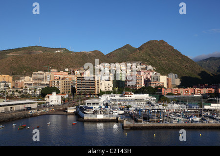 Der Hafen von Santa Cruz De Tenerife, Kanarische Inseln-Spanien Stockfoto