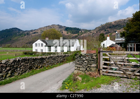 Rosthwaite in Borrowdale Stockfoto