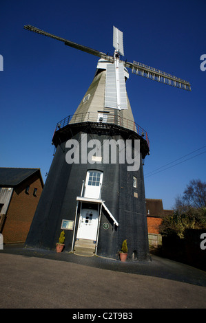 Union-Mühle in Cranbrook, Kent Stockfoto