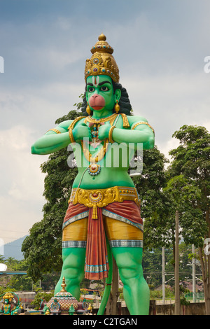 Lord Hanuman, Batu-Höhlen, Kuala Lumpur, Malaysia Stockfoto