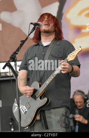 Seether Download Festival 2008 - Tag eins bei Donington Park Derbyshire, England - 13.06.08 Stockfoto