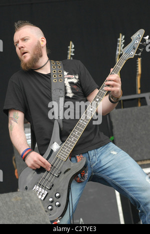 Seether Download Festival 2008 - Tag eins bei Donington Park Derbyshire, England - 13.06.08 Stockfoto