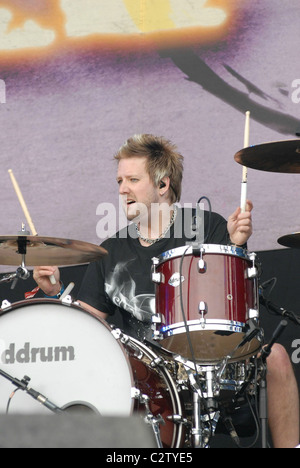 Seether Download Festival 2008 - Tag eins bei Donington Park Derbyshire, England - 13.06.08 Stockfoto