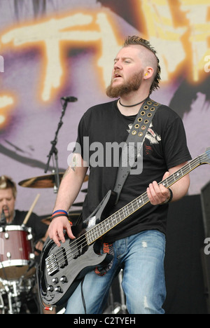 Seether Download Festival 2008 - Tag eins bei Donington Park Derbyshire, England - 13.06.08 Stockfoto