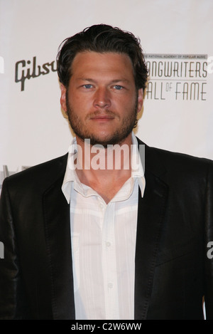 Blake Shelton 39th Annual Songwriters Hall Of Fame Zeremonie im Marriott Marquis Hotel - Ankunft New York City, USA- Stockfoto