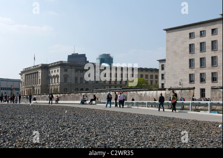 Neue Messe am Topographie des Terrors der Stelle des ehemaligen Gestapo-Polizeipräsidium in Berlin Deutschland Stockfoto