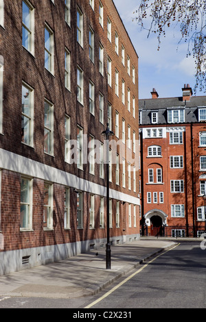 typische schöne London Häuser in England Stockfoto