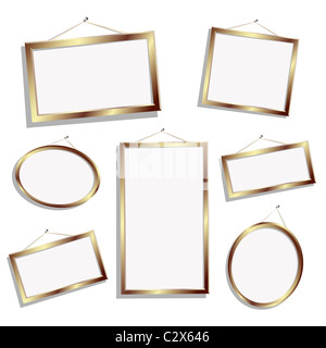 leere Rahmen Stockfoto
