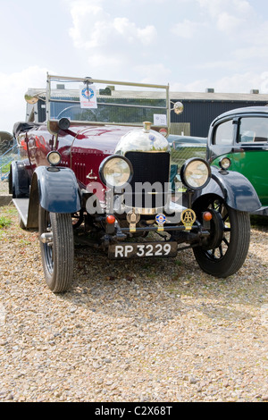 de Havilland Aircraft Erbe Zentrum Museum, Morris Autos Tag 1926 Morris Oxford sechs Bullnose 1,8 l Stockfoto