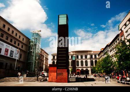 Plaza del Doctor Drumen, Madrid, Spanien Stockfoto