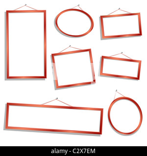 Holzrahmen Stockfoto