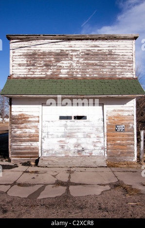 Gebäude in Sumner, Nebraska, USA, 16.02.2011 Stockfoto