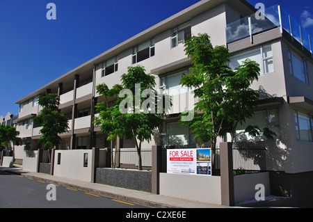 Luxus Hafen Wohnungen zu verkaufen, Esplanade, Whitianga, Mercury Bay, Coromandel Peninsula, Region Waikato, Neuseeland Stockfoto