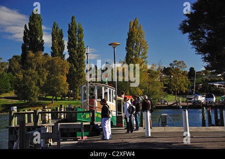 "Ernest Kemp" historische Dampfschiff, Boat Harbour Marina, Lake Taupo, Taupo, Region Waikato, Nordinsel, Neuseeland Stockfoto