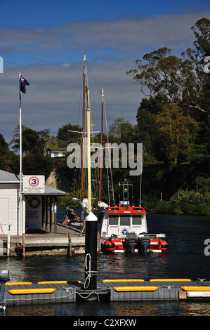 Boat Harbour Marina, Lake Taupo, Taupo, Region Waikato, Nordinsel, Neuseeland Stockfoto