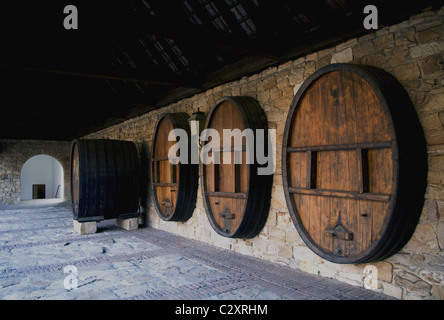 Wein-Gateway, Schweigen, Pfalz, Deutschland Stockfoto