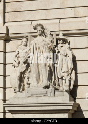 "Leihmutter Courthouse, 31 Chambers Street, NYC" Stockfoto