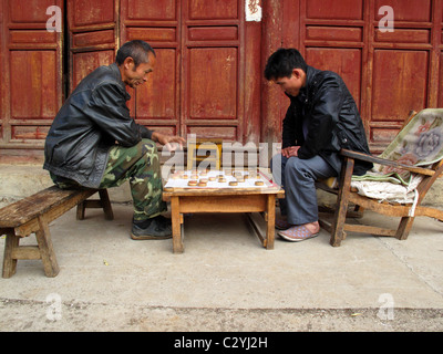 Imressions von Lijiang, UNESCO-Weltkulturerbe-Stadt in China Stockfoto