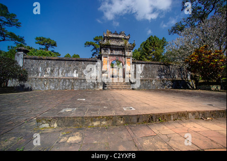 Farbton (化 in Chữ Nôm) ist das Kapital Stadt von Thừa Thiên - Hue Provinz, Vietnam. Stockfoto