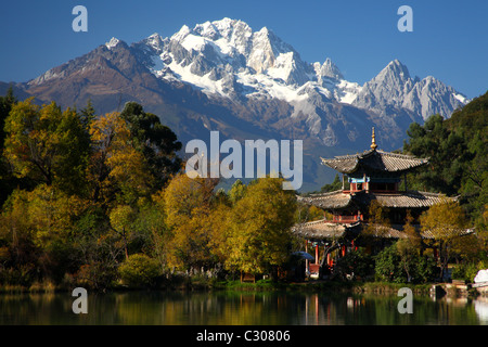 Imressions von Lijiang, UNESCO-Weltkulturerbe-Stadt in China Stockfoto