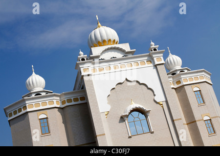 Gurdwara Sahib - Sikh-Tempel - Leamington und Warwick Stockfoto