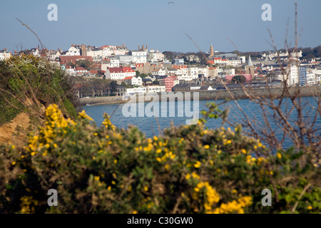 St Peter Port Guernsey Kanalinseln Stockfoto