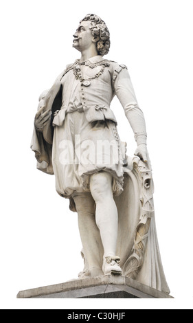 Antwerpen / Antwerpen, Belgien. Statue von Antoon Van Dyck (Maler; 1599-1641) Stockfoto