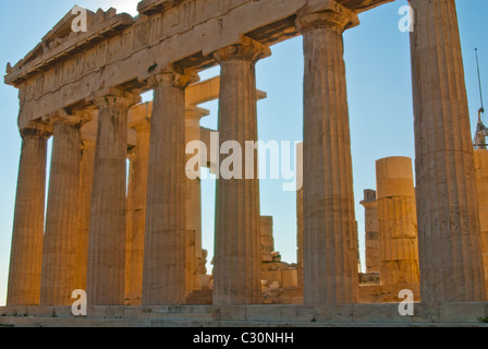 Athen ist die Hauptstadt und größte Stadt Griechenlands. Athen dominiert die Attikas und es ist eines der weltweit ältesten citi Stockfoto