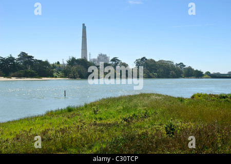 Moss Landing-Kraftwerk ist ein Elektrizitätswerk Generation befindet sich in Moss Landing, California. Stockfoto