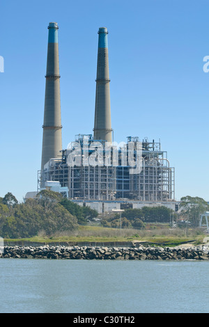 Moss Landing-Kraftwerk ist ein Elektrizitätswerk Generation befindet sich in Moss Landing, California. Stockfoto