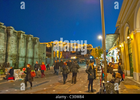 Athen dominiert die Attikas und es ist eine der ältesten Städte der Welt, als seine Geschichtsschreibung umfasst rund 3.400 ja Stockfoto