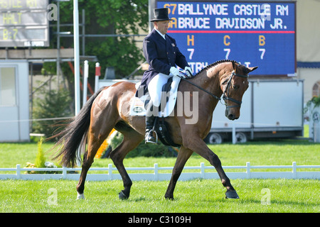 Bruce Davidson Jr. (USA) Reiten BALLYNOE Burg RM Mitsubishi Badminton Horse Trials Stockfoto